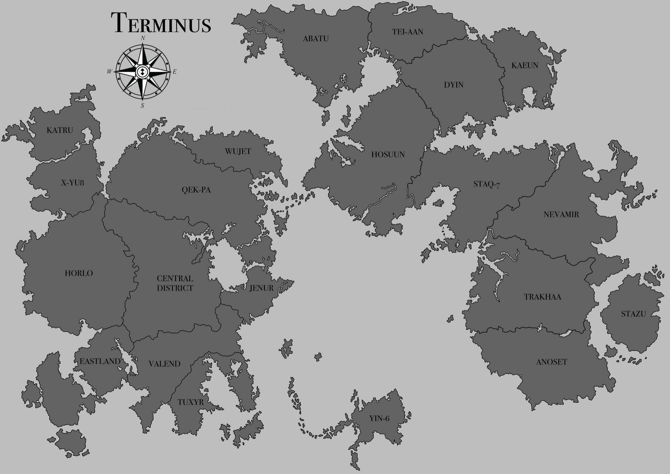 Map of Terminus